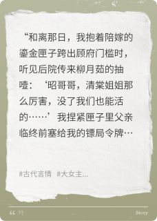 和离后,女镖头的我被前夫求复合